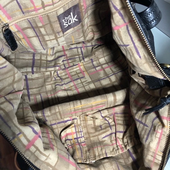 The sak bags.
The Sak Iris Black Pebble Leather Shopper Tote Bag - Picture 6 of 8